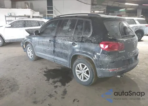 2015 Volkswagen Tiguan S z USA, uszkodzony, nr VIN WVGAV7AX5FW614957